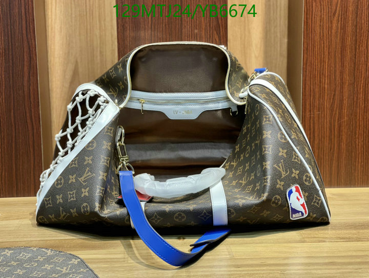 LV Bags-(4A)-Keepall BandouliRe 45-50-,Code: YB6674,$ 168USD