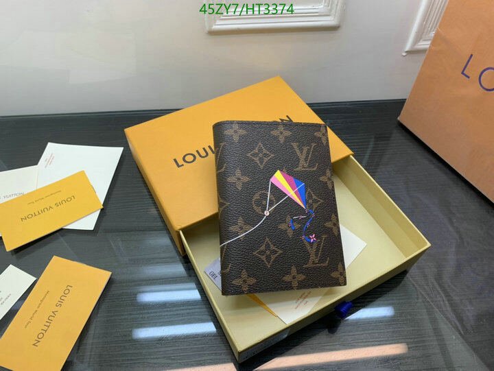 LV Bags-(4A)-Wallet-,Code: HT3374,$ 59USD