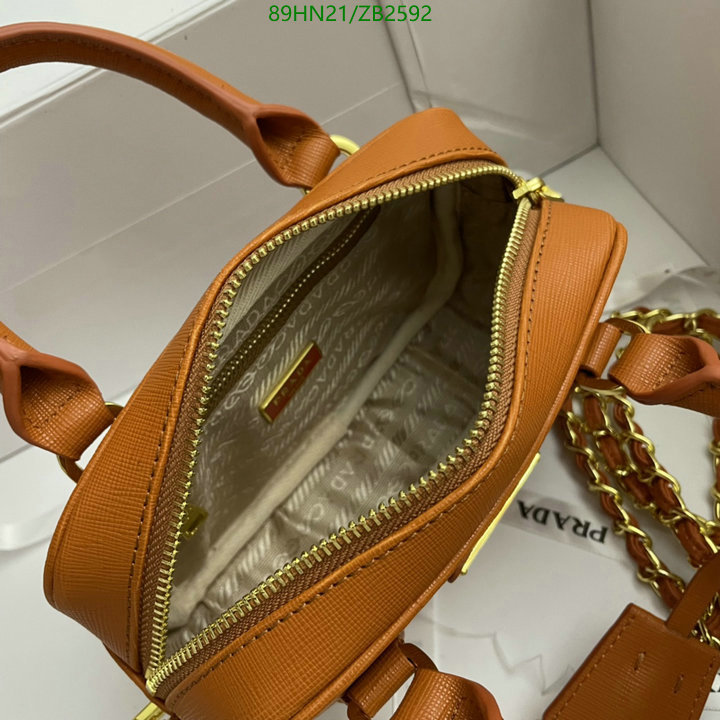 Prada Bag-(4A)-Diagonal-,Code: ZB2592,$ 116USD
