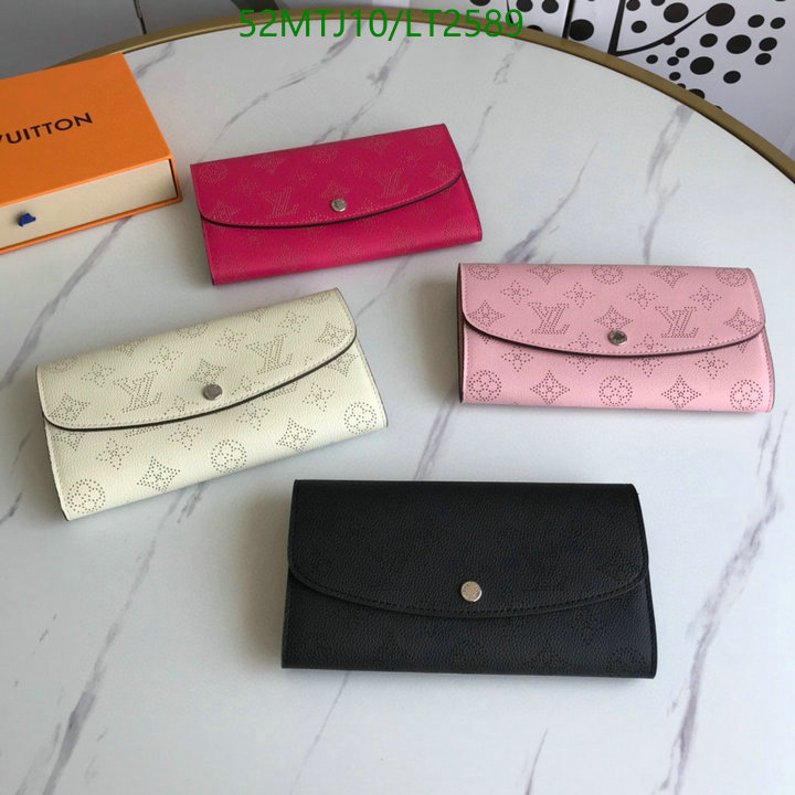 LV Bags-(4A)-Wallet-,Code: LT2589,$ 68USD