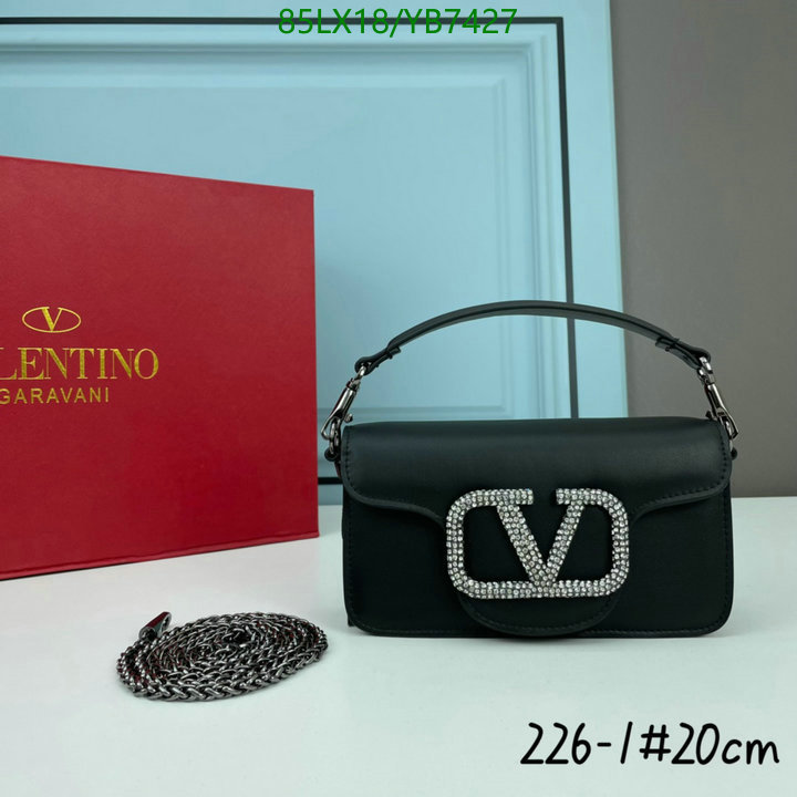 Valentino Bag-(4A)-LOC-V Logo ,Code: YB7427,$ 111USD