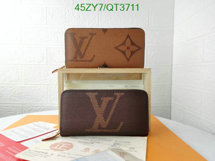LV Bag-(4A)-Wallet- Code: QT3711 $ 59USD