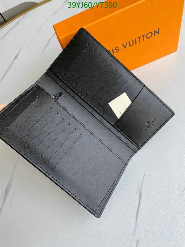 LV Bags-(4A)-Wallet-,Code: YT390,$ 51USD