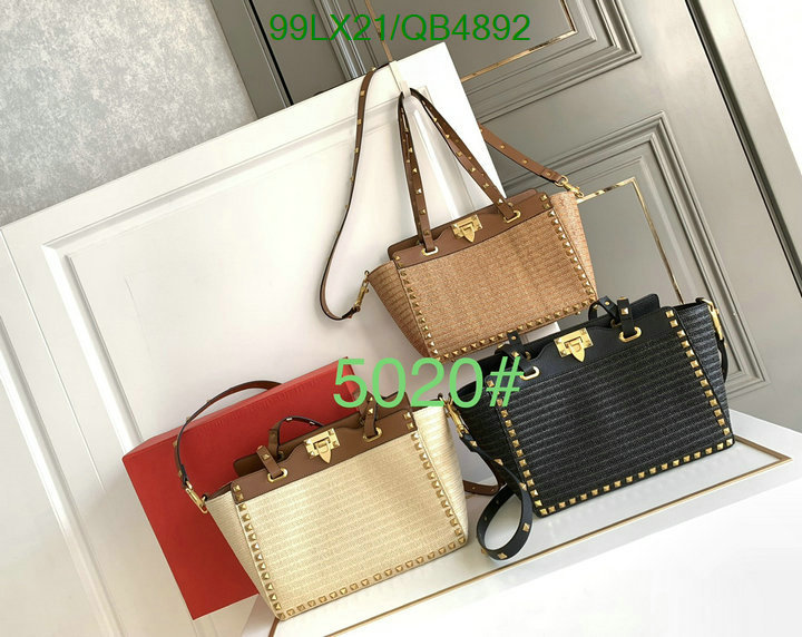 Valentino Bag-(4A)-Handbag- Code: QB4892 $ 129USD