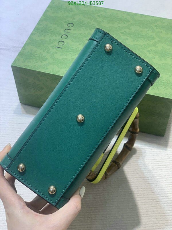 Gucci Bag-(4A)-Diana-Bamboo-,Code: HB3587,$ 120USD