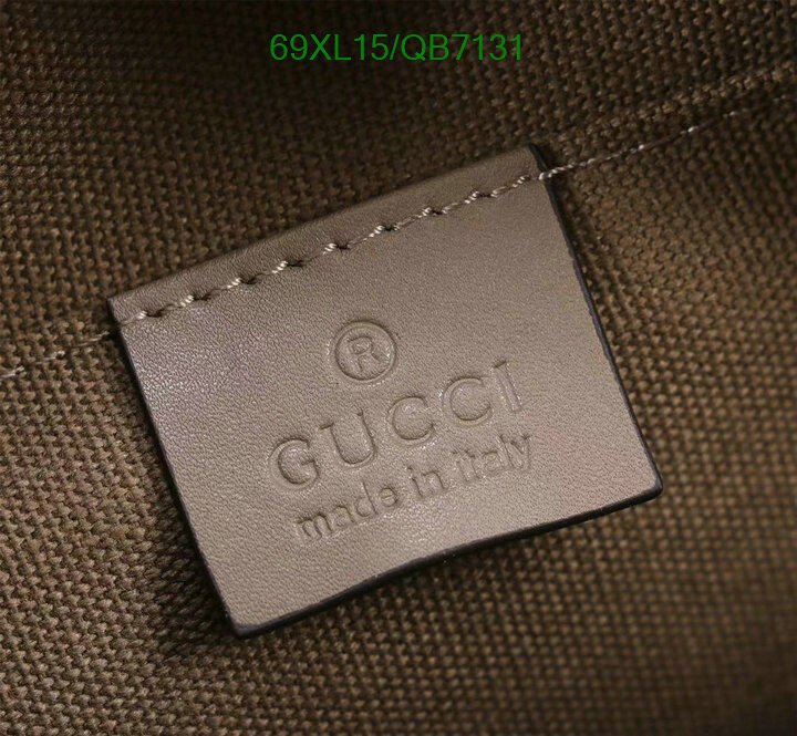 Gucci Bag-(4A)-Diagonal- Code: QB7131 $ 90USD