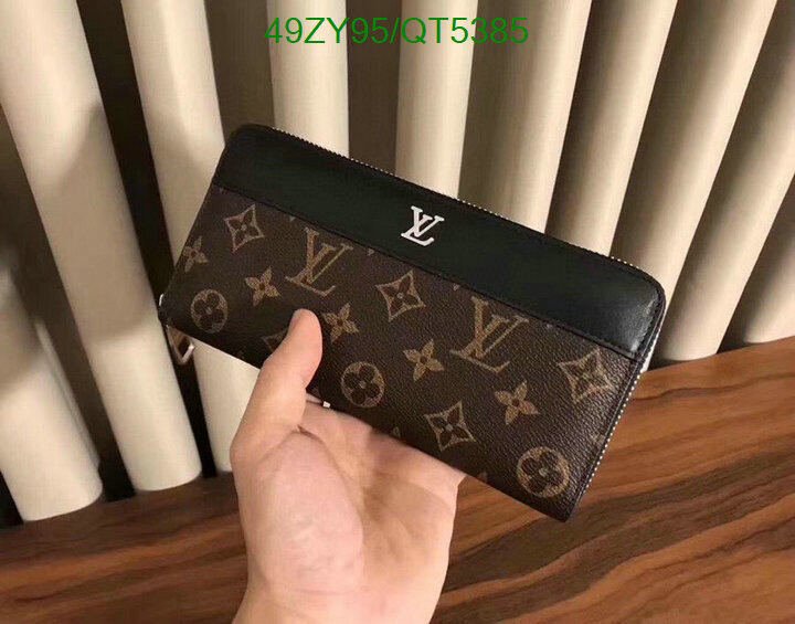 LV Bag-(4A)-Wallet- Code: QT5385 $ 64USD