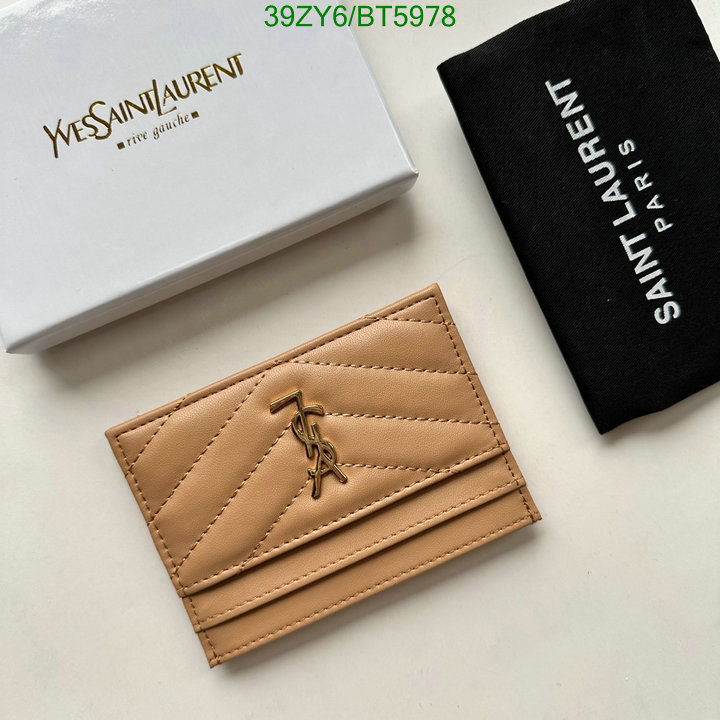 YSL Bag-(4A)-Wallet- Code: BT5978 $ 51USD