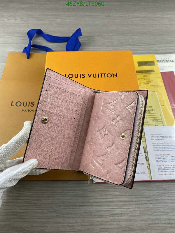 LV Bags-(4A)-Wallet-,Code: LT9060,$ 59USD