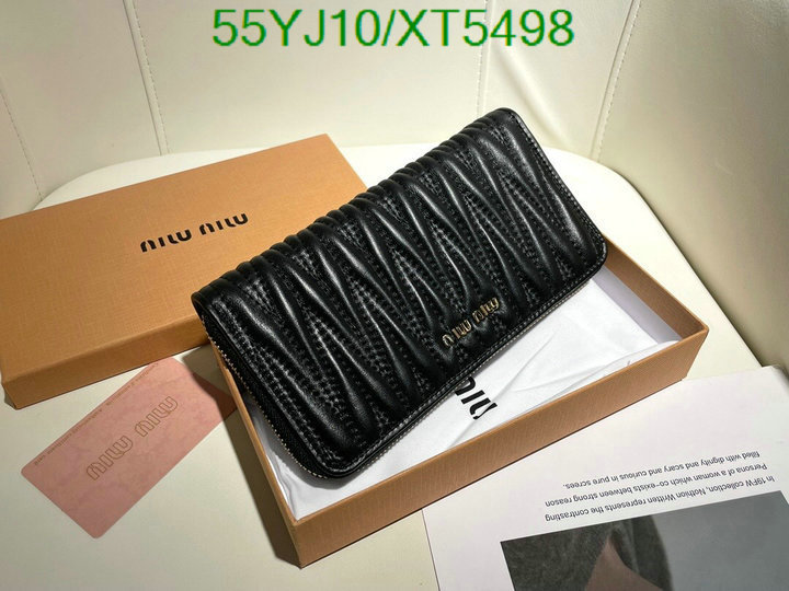 Miu Miu Bag-(4A)-Wallet-,Code: XT5498,$ 72USD