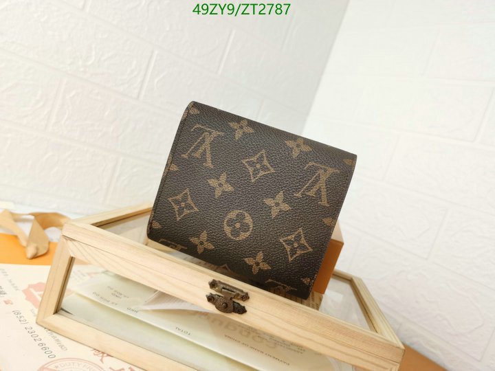LV Bags-(4A)-Wallet-,Code: ZT2787,$ 64USD