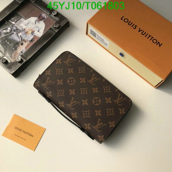 LV Bags-(4A)-Wallet-,Code: T061803,$ 59USD