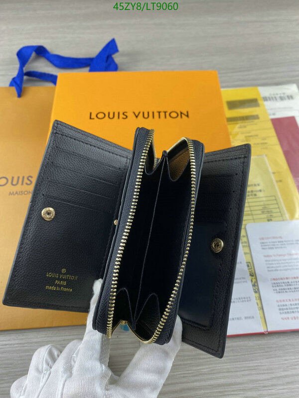 LV Bags-(4A)-Wallet-,Code: LT9060,$ 59USD