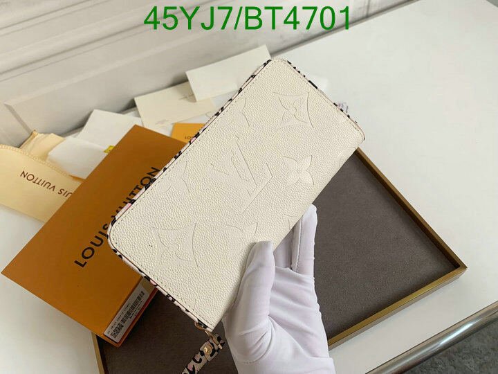 LV Bag-(4A)-Wallet- Code: BT4701 $ 59USD