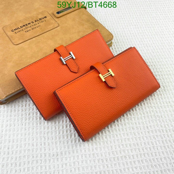 Hermes Bag-(4A)-Wallet- Code: BT4668 $ 77USD