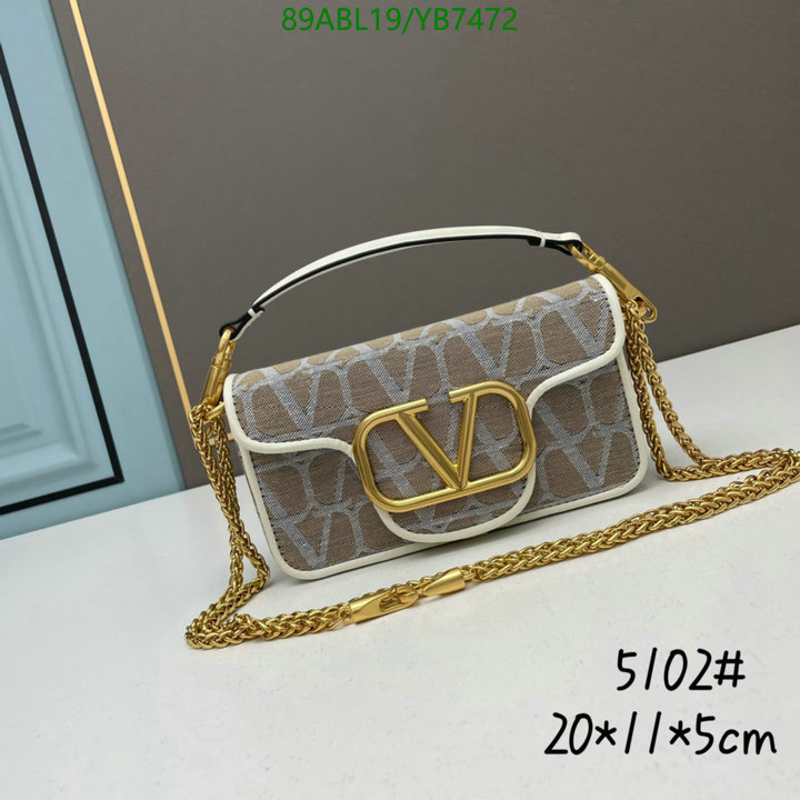 Valentino Bag-(4A)-LOC-V Logo ,Code: YB7472,$ 116USD