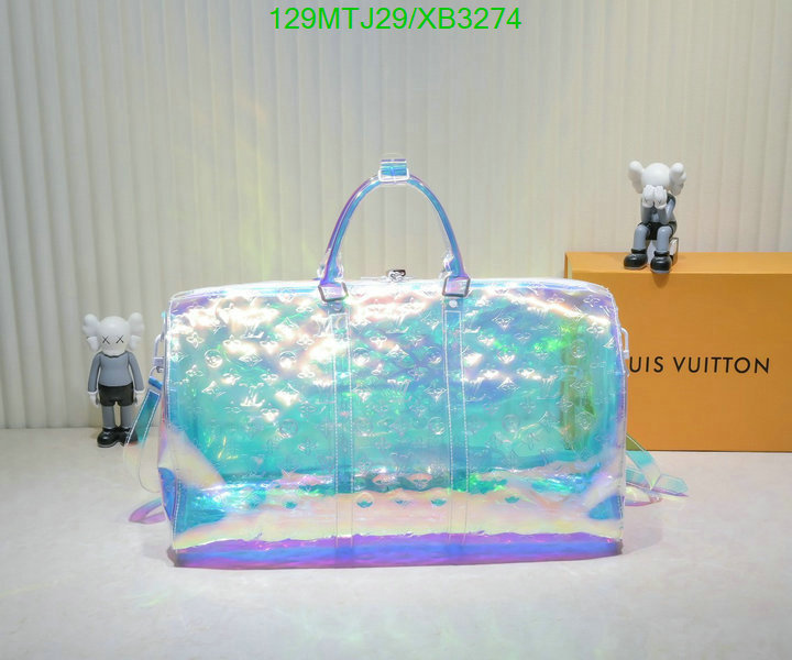 LV Bags-(4A)-Keepall BandouliRe 45-50-,Code: XB3274,$ 168USD