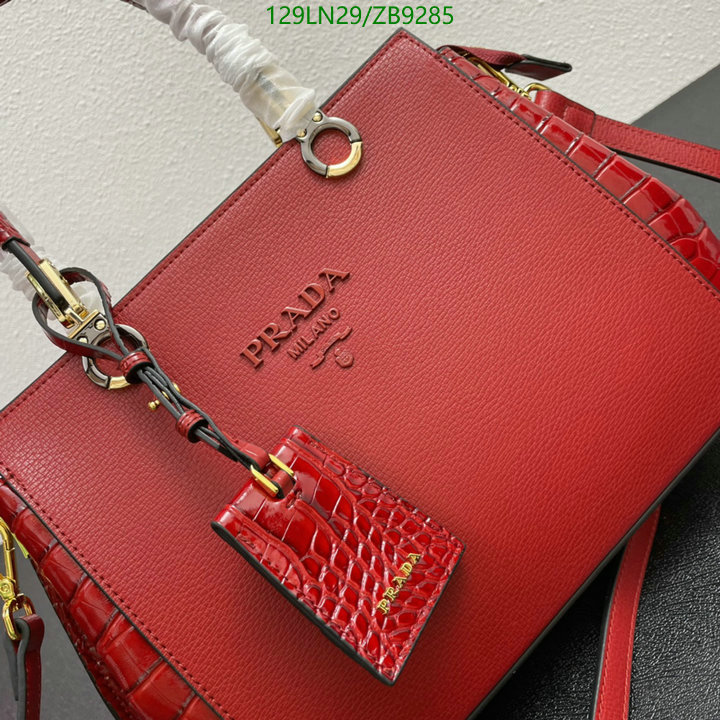 Prada Bag-(4A)-Handbag-,Code: ZB9285,$ 168USD