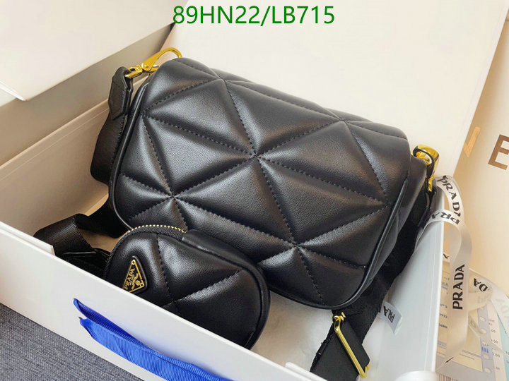 Prada Bag-(4A)-Diagonal- Code: LB715 $ 116USD