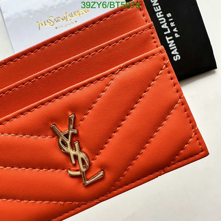 YSL Bag-(4A)-Wallet- Code: BT5978 $ 51USD