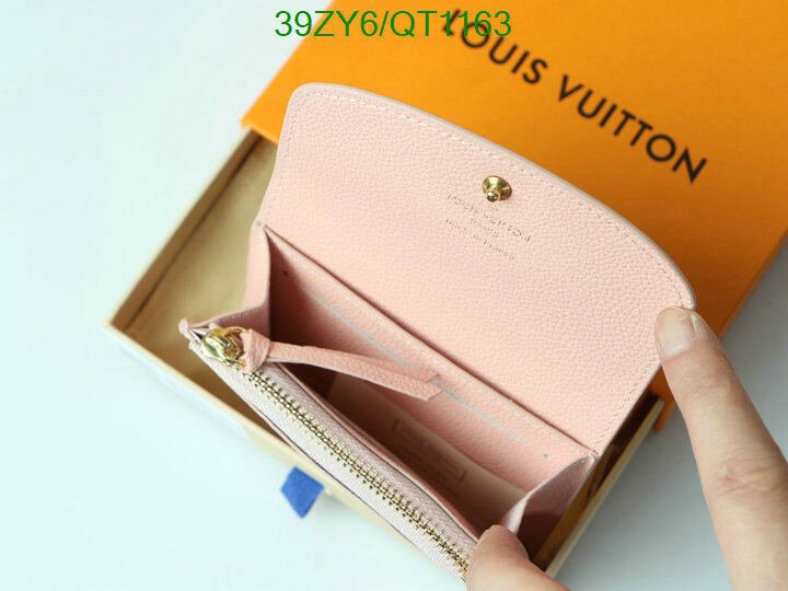 LV Bag-(4A)-Wallet- Code: QT1163 $ 51USD