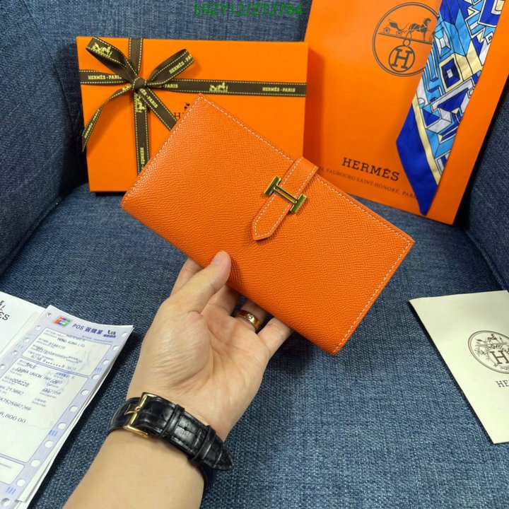 Hermes Bag-(4A)-Wallet-,Code: ZT2784,$ 77USD