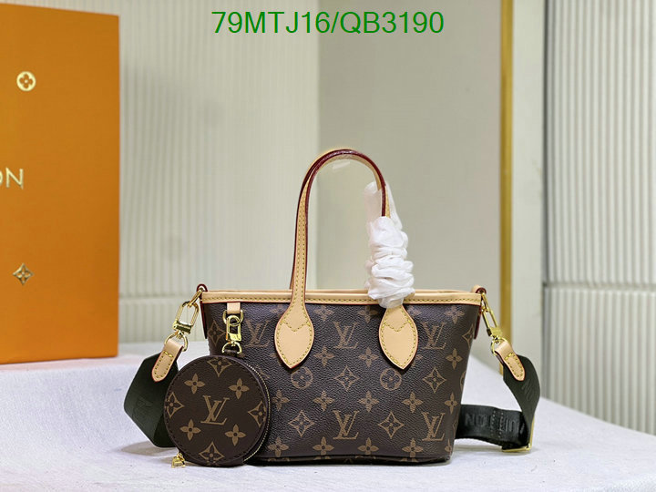 LV Bag-(4A)-Neverfull- Code: QB3190 $ 103USD