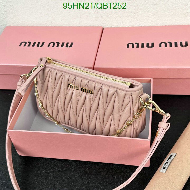 Miu Miu Bag-(4A)-Diagonal- Code: QB1252 $ 124USD