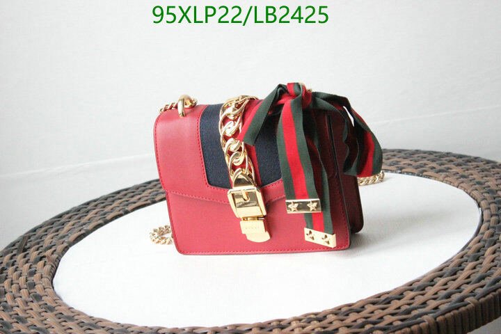 Gucci Bag-(4A)-Diagonal-,Code: LB2425,$ 124USD