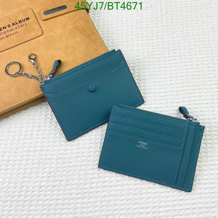 Hermes Bag-(4A)-Wallet- Code: BT4671 $ 59USD