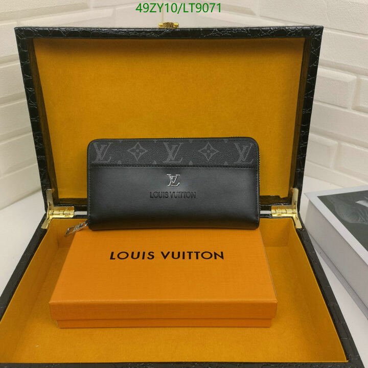 LV Bags-(4A)-Wallet-,Code: LT9071,$ 64USD