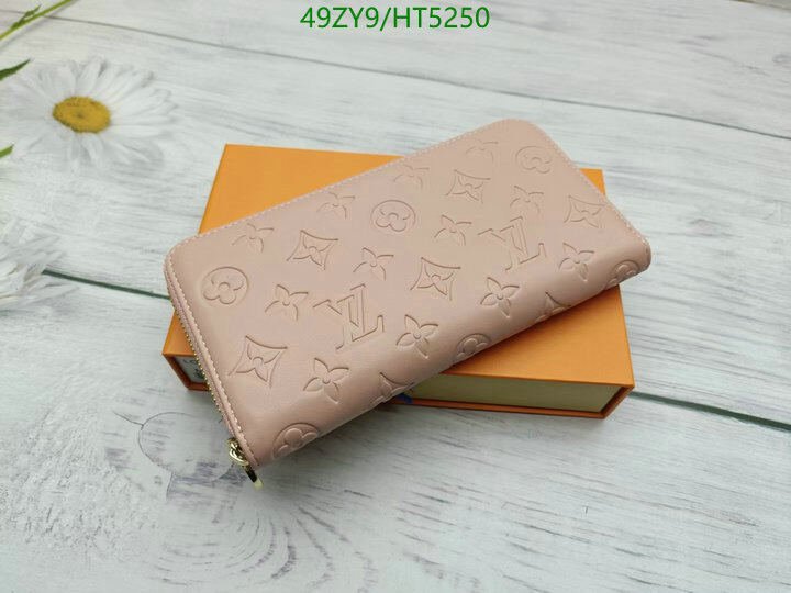 LV Bags-(4A)-Wallet-,Code: HT5250,$ 64USD
