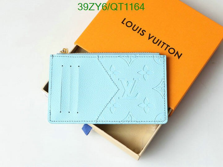 LV Bag-(4A)-Wallet- Code: QT1164 $ 51USD