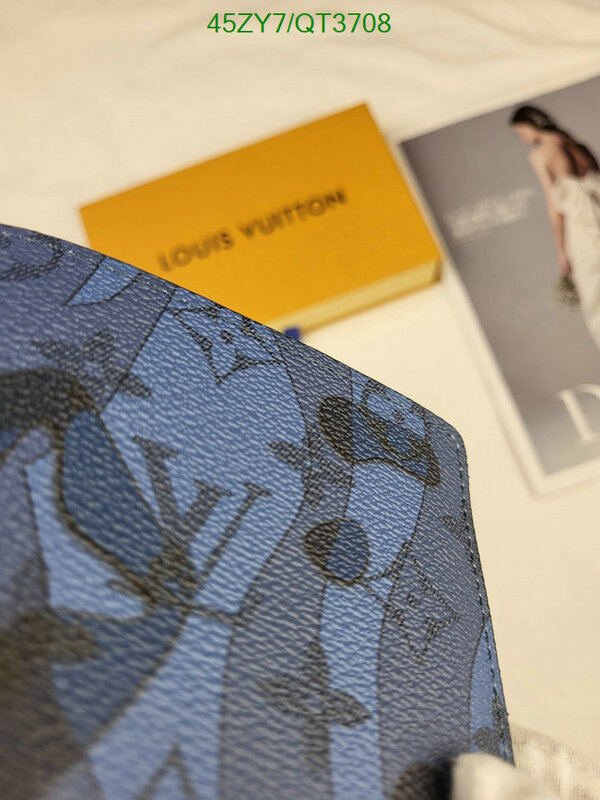 LV Bag-(4A)-Wallet- Code: QT3708 $ 59USD