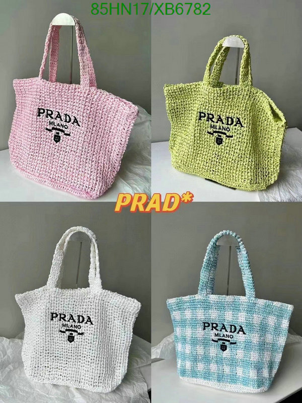 Prada Bag-(4A)-Handbag- Code: XB6782 $ 111USD