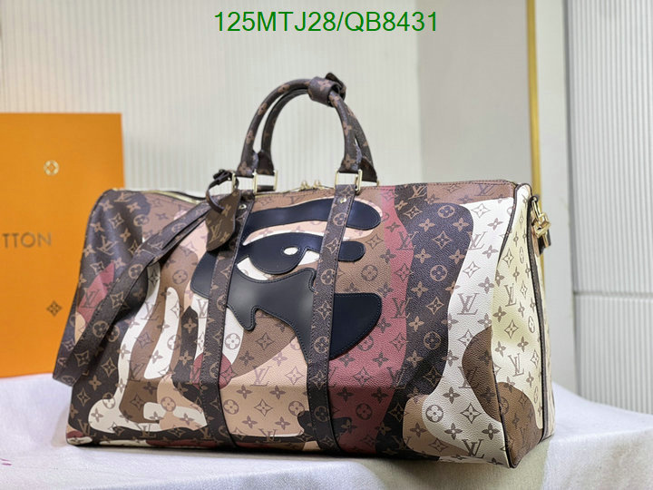 LV Bag-(4A)-Keepall BandouliRe 45-50- Code: QB8431 $ 163USD