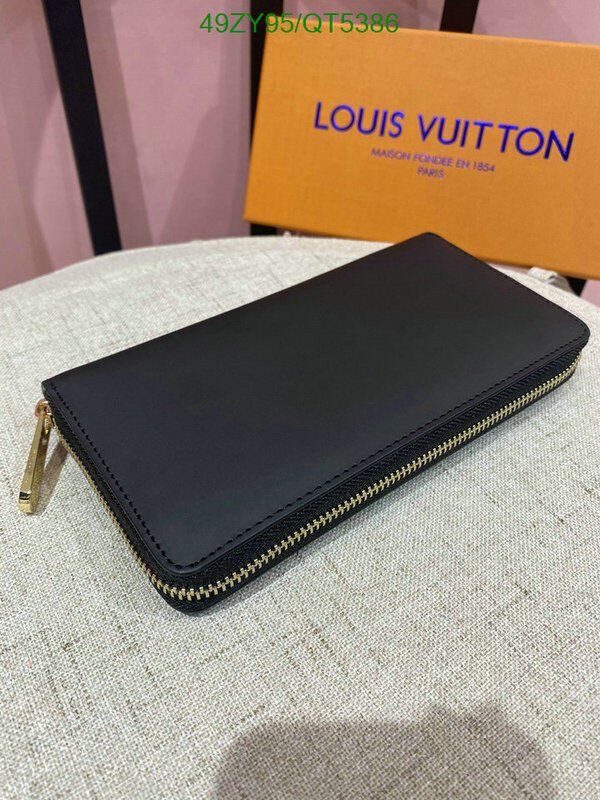 LV Bag-(4A)-Wallet- Code: QT5386 $ 64USD