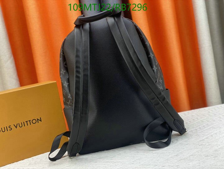 LV Bag-(4A)-Backpack- Code: RB7296 $ 142USD