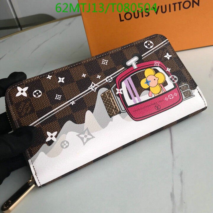LV Bags-(4A)-Wallet-,Code: T080504,$ 81USD