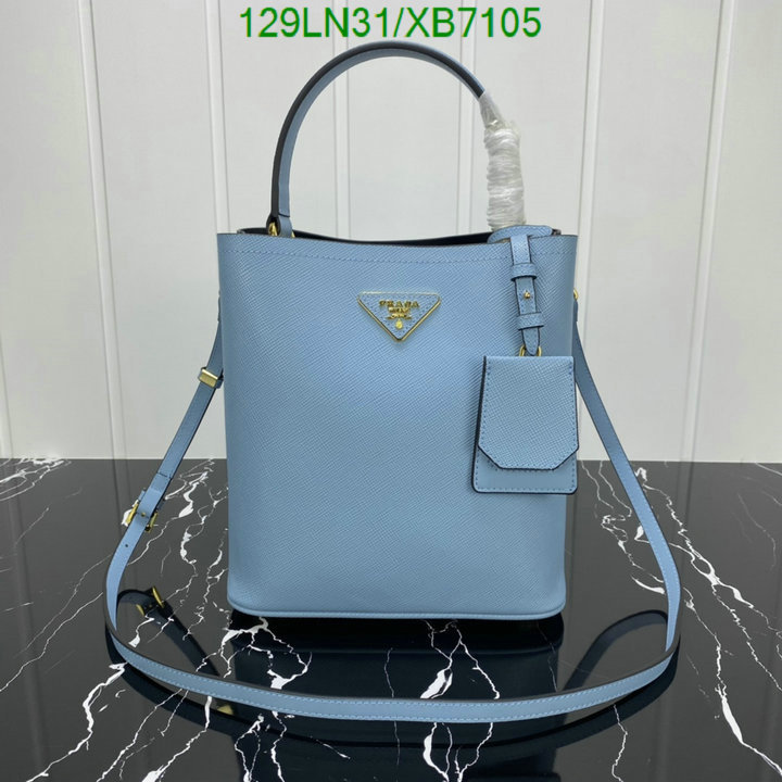 Prada Bag-(4A)-Bucket Bag- Code: XB7105 $ 168USD
