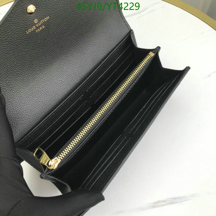 LV Bags-(4A)-Wallet-,Code: YT4229,$ 59USD