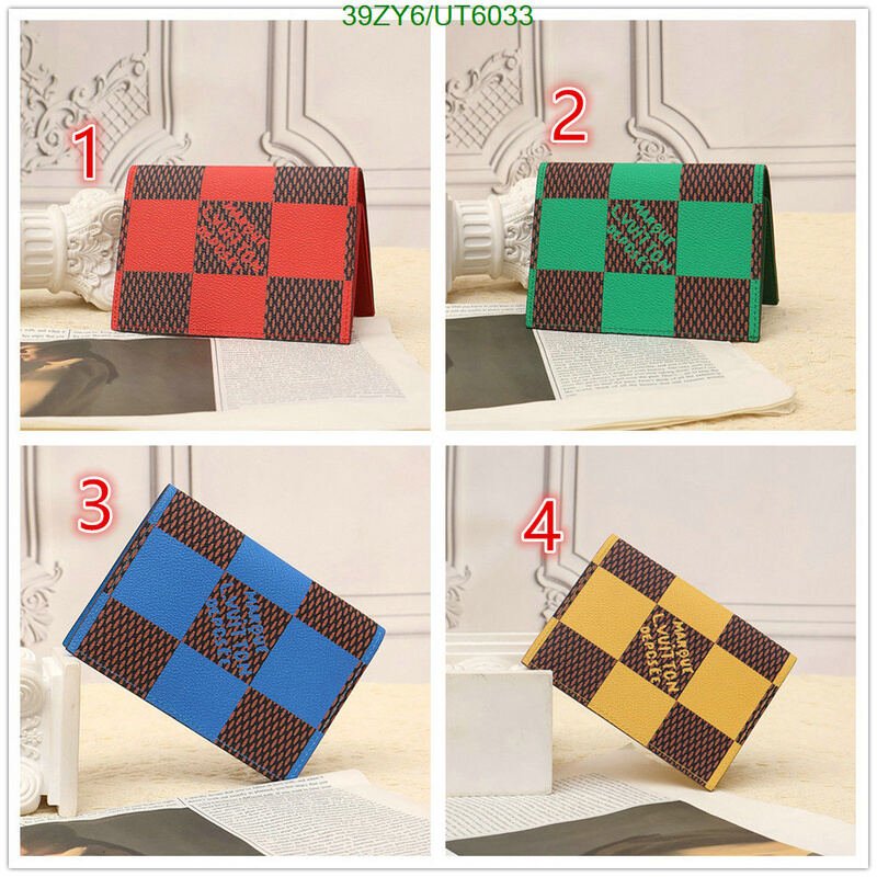 LV Bag-(4A)-Wallet- Code: UT6033 $ 51USD
