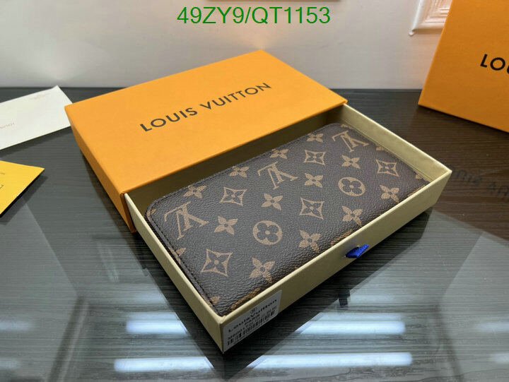 LV Bag-(4A)-Wallet- Code: QT1153 $ 64USD