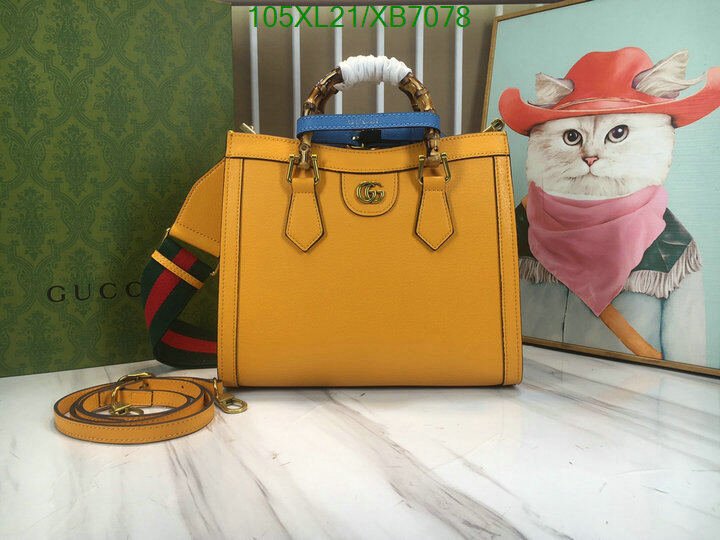 Gucci Bag-(4A)-Diana-Bamboo-,Code: XB7078,$ 137USD