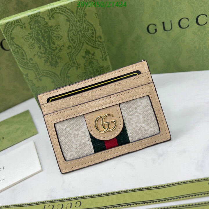 Gucci Bag-(4A)-Wallet-,Code: ZT424,$ 51USD
