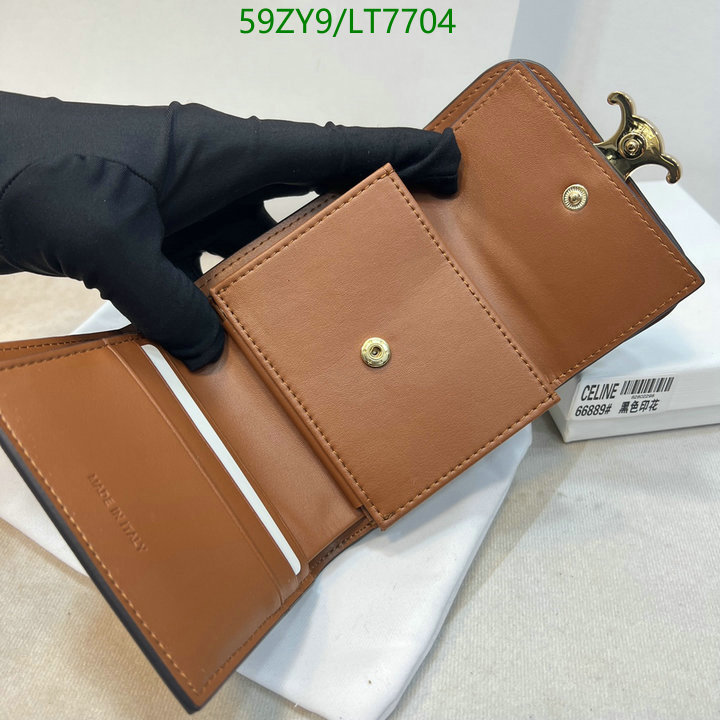 Celine Bag-(4A)-Wallet-,Code: LT7704,$ 77USD