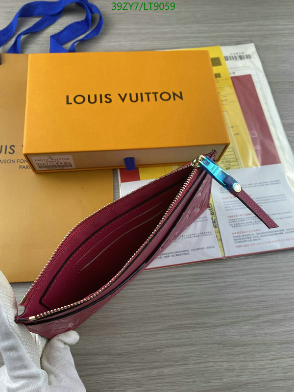 LV Bags-(4A)-Wallet-,Code: LT9059,$ 51USD