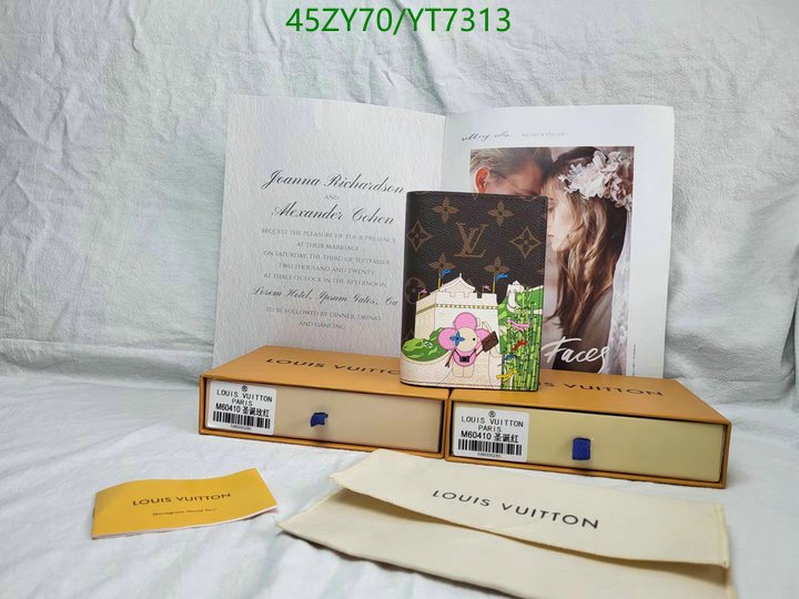 LV Bags-(4A)-Wallet-,Code: YT7313,$ 59USD