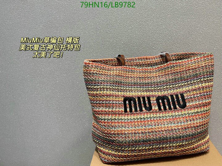 Miu Miu Bag-(4A)-Handbag-,Code: LB9782,$ 103USD