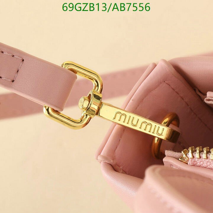 Miu Miu Bag-(4A)-Crossbody- Code: AB7556 $ 90USD